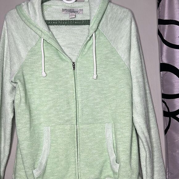 By Design Full Zip Hooded Terry Jacket size medium - Picture 10 of 11